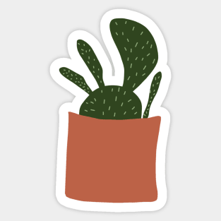 Pot plant - cactus Sticker